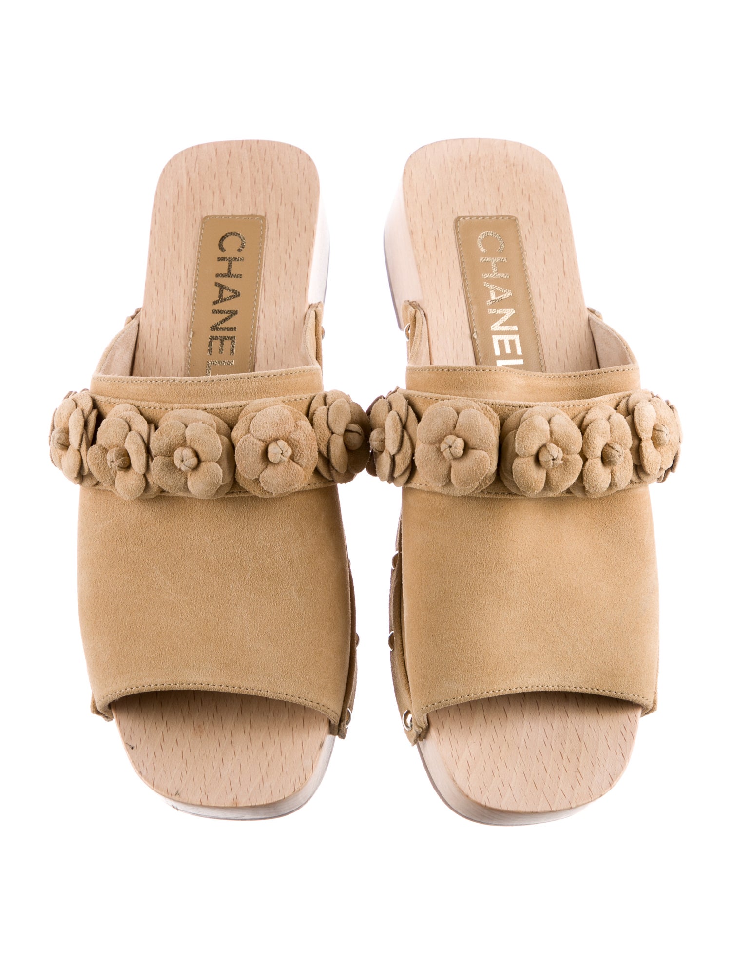 Chanel 2022 Interlocking CC Logo Slides